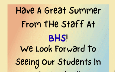 Have A Great Summer Break!
