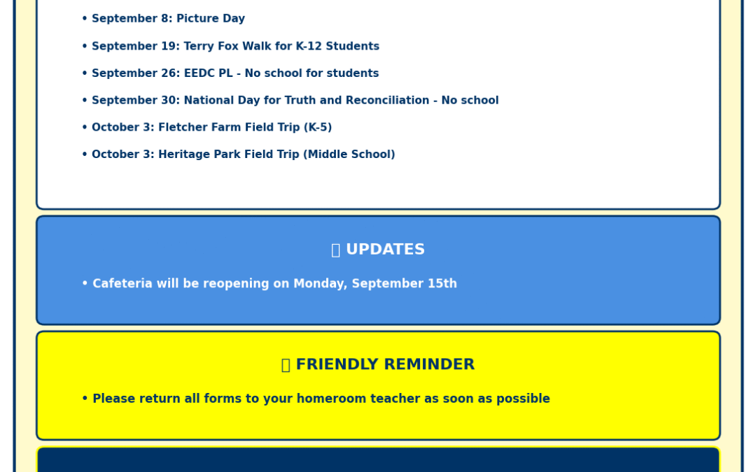 September 2025 Newsletter